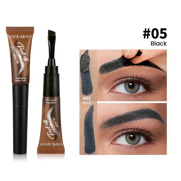Teinture Semi-Permanente pour Sourcils Effet Tatouage