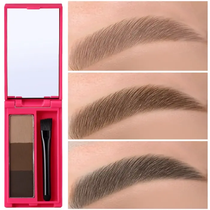 Poudre à sourcils professionnelle waterproof noir