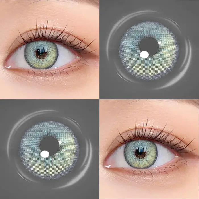 Lentilles de contact colorées naturelles pour femmes