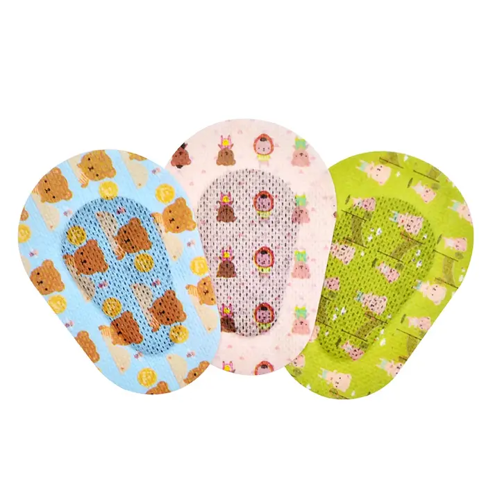 Lazy Eye (60 unités) Patchs adhésifs mignons pour les yeux avec 3 modèles différents pour enfants filles garçons pour ambliopie sac OPP