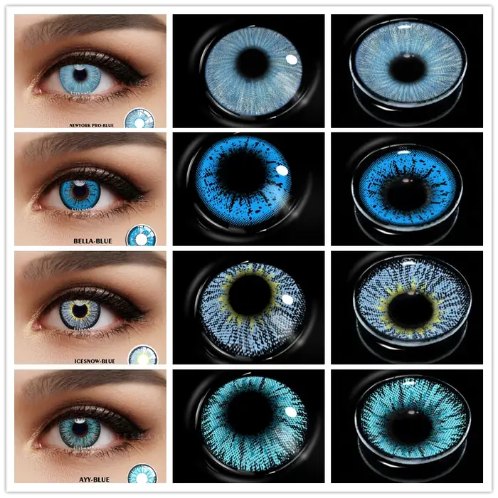 Lentilles de Contact Colorées pour les Yeux
