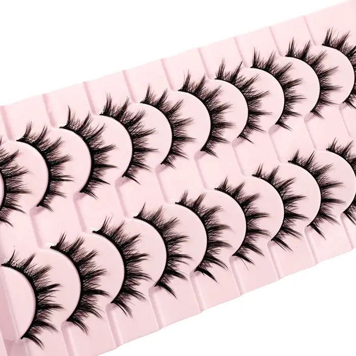 Faux cils d'aspect naturel