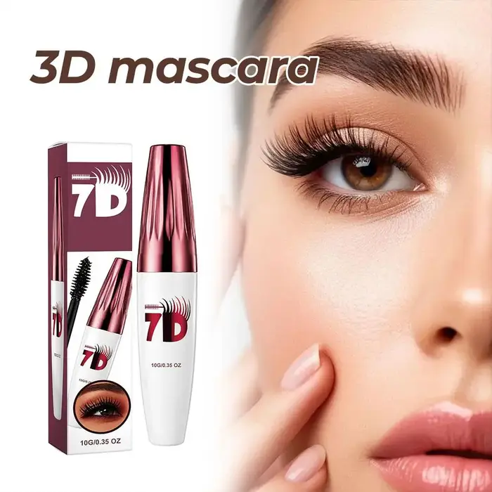 Mascara waterproof AMZ noir, volumisant, recourbant, longue tenue, anti-bavures, effet extension de cils naturelle, maquillage pour les yeux, cosmétique
