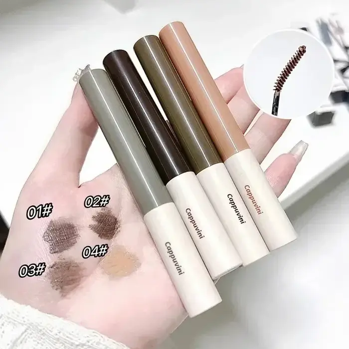 Mascara teinté pour sourcils imperméable en 5 couleurs