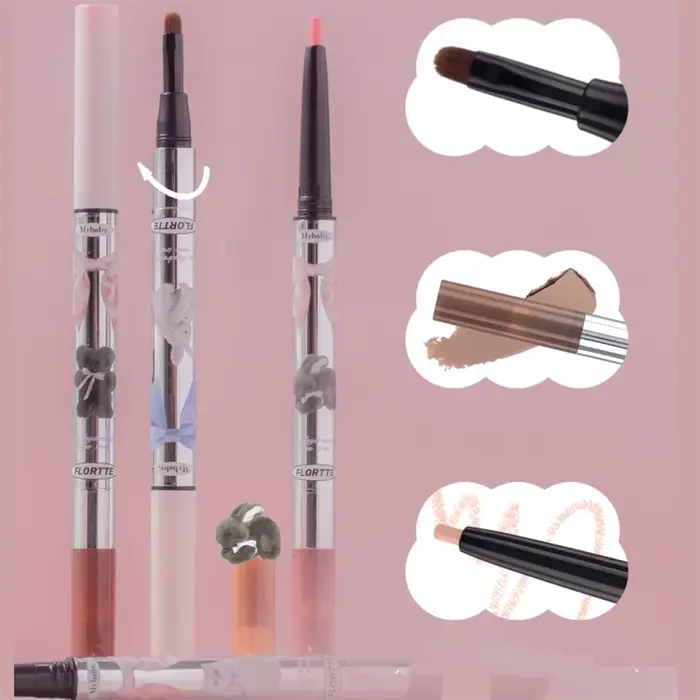 FLSumend-Stylo en ver à soie à double tête TE