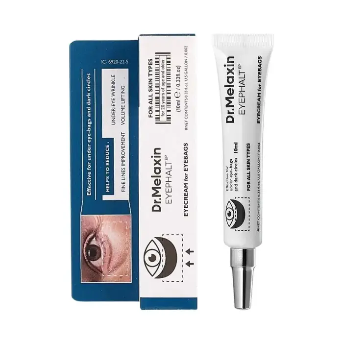 Baume multi-usages au calcium Cemenrete / Crème anti-poches sous les yeux Eyephalt / Essence exfolia