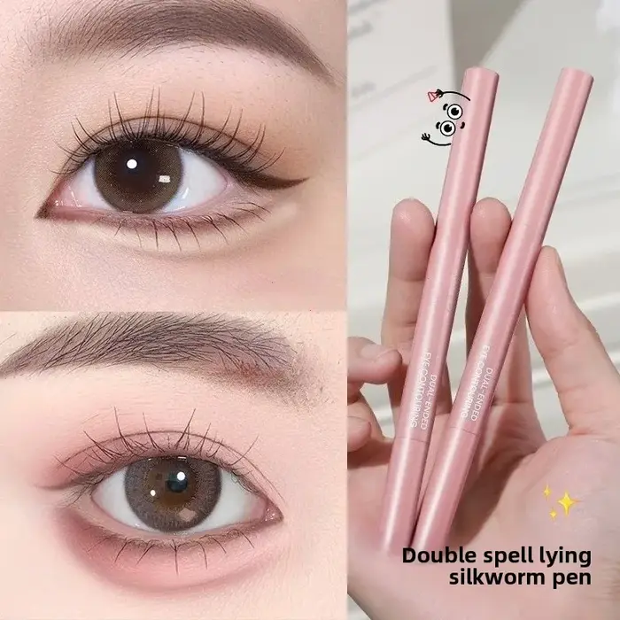 Crayon ombre mat double ton sous les yeux