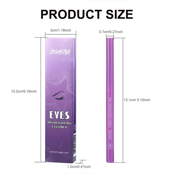 Stylo Eyeliner violet aurore nacré