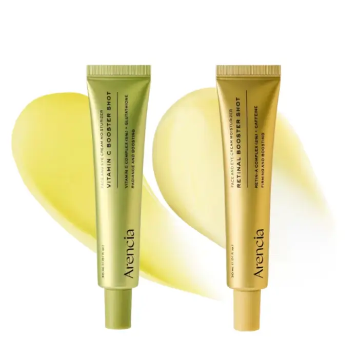 Crème Contour des Yeux Arencia Retinal & Vitamine C Booster Shot
