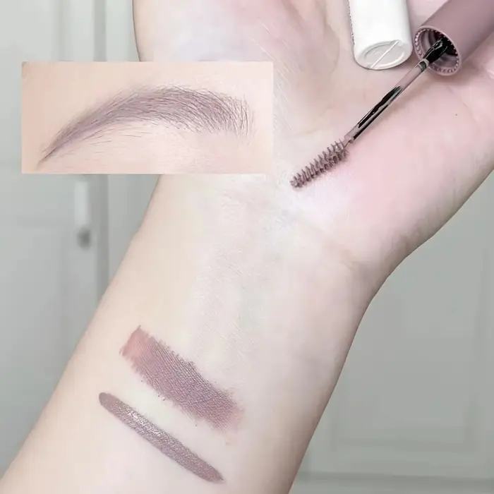 Teinture pour sourcils longue durée Herorange, imperméable et anti-bavures, tons naturels, facile à 