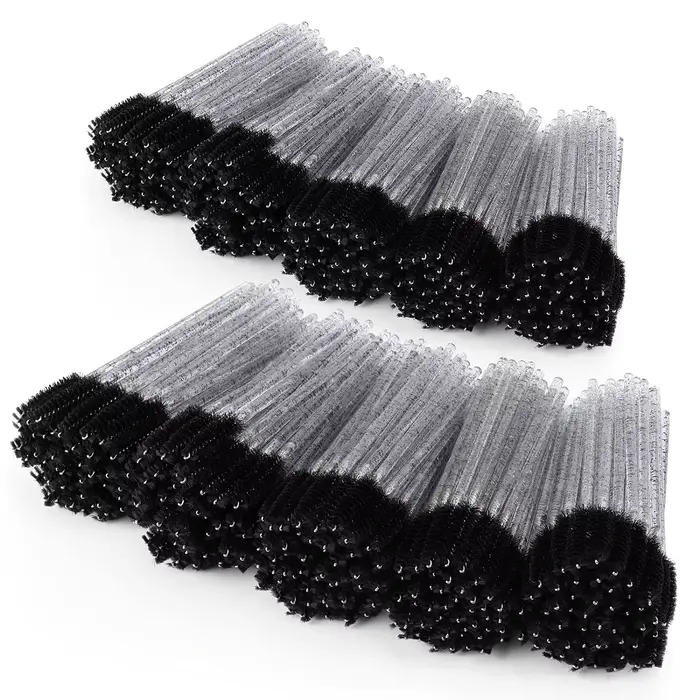 Brosse à Mascara jetable pour sourcils, baguettes pour les yeux, Spoolies, Extension de cils, outils