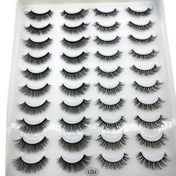 Faux-cils 3D en faux vison