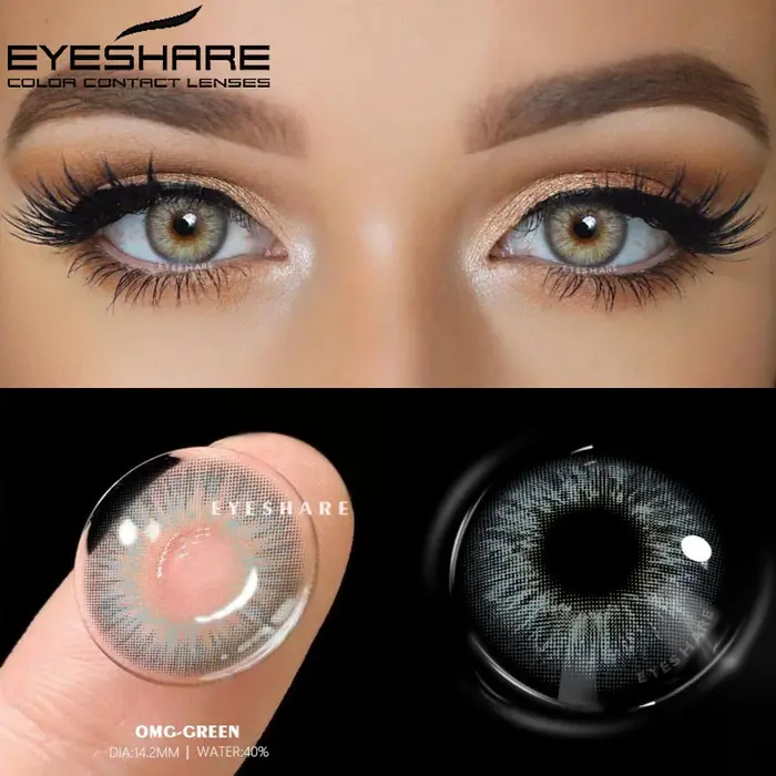 EYESHARE lentilles de couleur naturelle yeux 1 paire