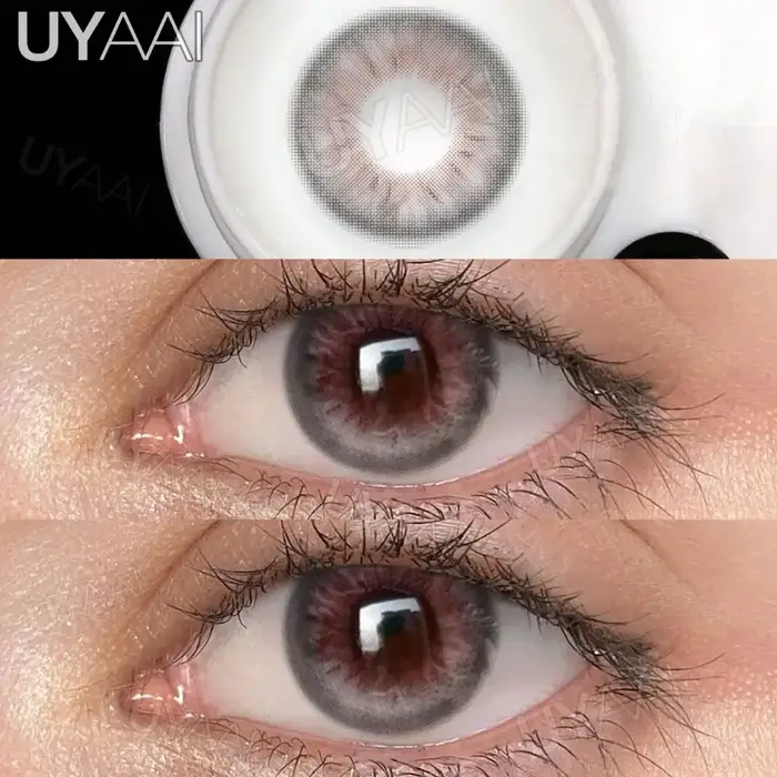 UYAAI NOUVEAU Lentilles de Contact Colorées Beauté Maquillage Yeux Verts