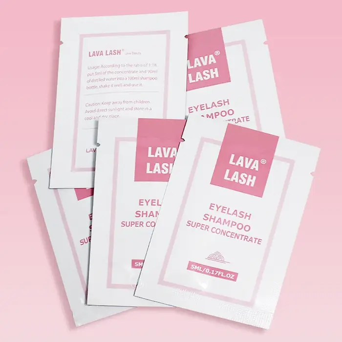 10 pièces lave cils Super concentré Mousse cils shampooing nettoyage doux greffage Mousse Extension 