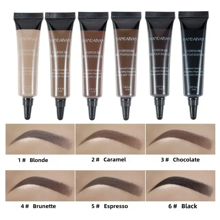 Gel teinté naturel pour sourcils