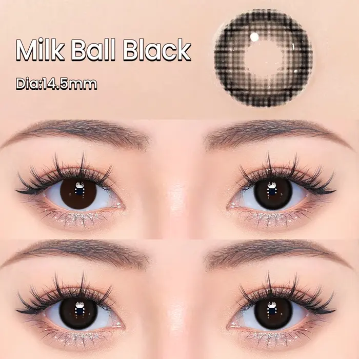 UYAAI 1 paire de lentilles de contact colorées pour les yeux