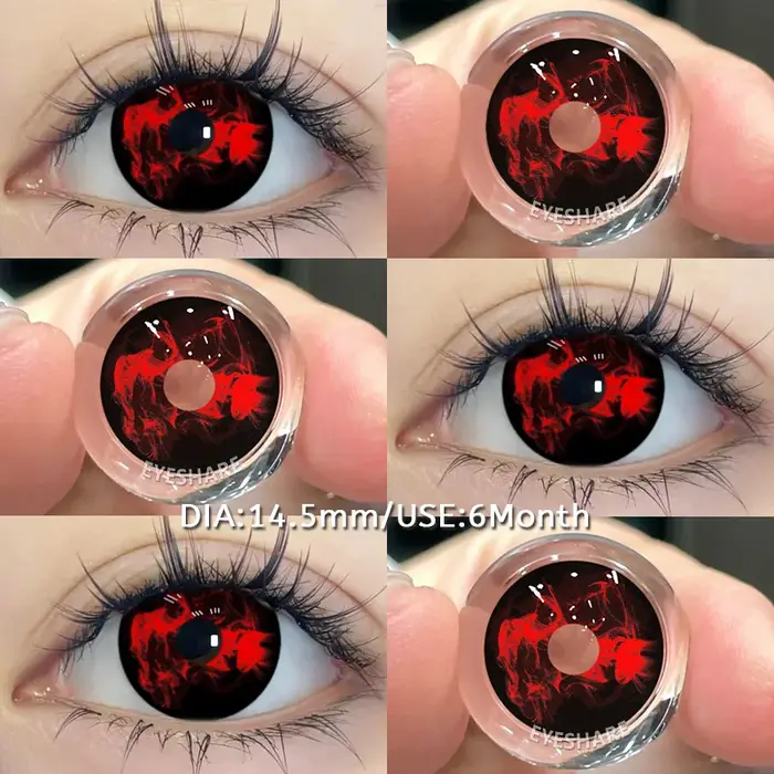 EYESHARE 1 Paire de Lentilles de Contact Halloween