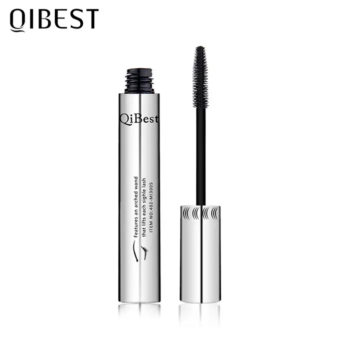 QIBEST – Mascara noir pour femme, cosmétique, extensions de cils Extra-volumineux, cils naturels imp