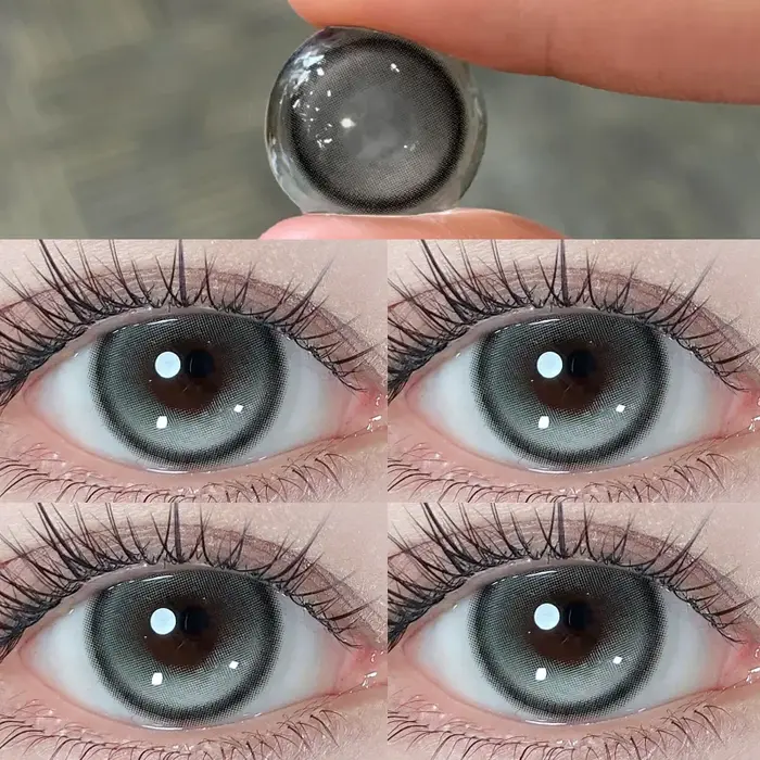 YIMEIXI 2 pièces lentilles de Contact pour les yeux Prescription