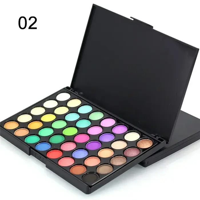 40 couleurs mat fard à paupières Palette maquillage terre
