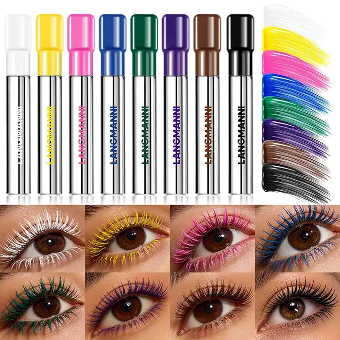 Mascara rose 8 couleurs
