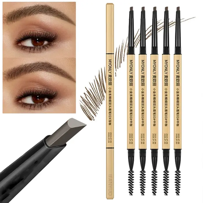 Crayon à sourcils imperméable à haute pigmentation