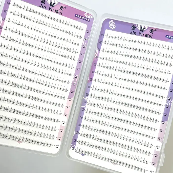 32 rangées de Faux cils inférieurs Manga de grande capacité