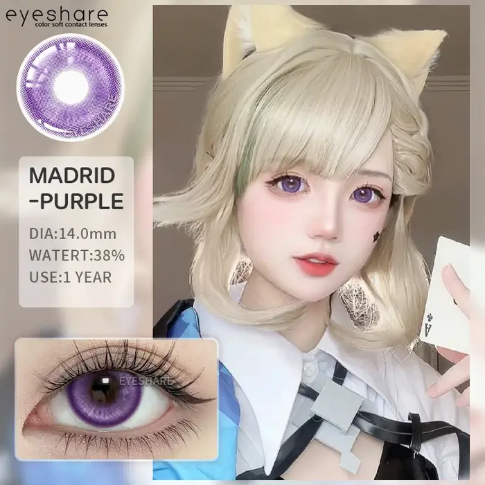 EYESHARE MADRID série lentilles de Contact colorées pour les yeux
