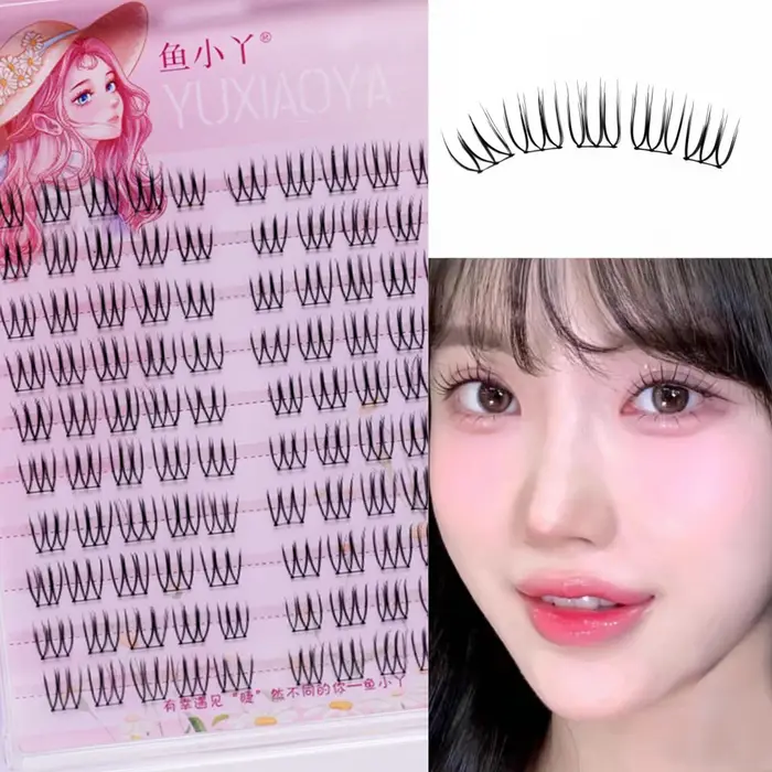 Idole Manga faux cils Style coréen groupe de filles Extension