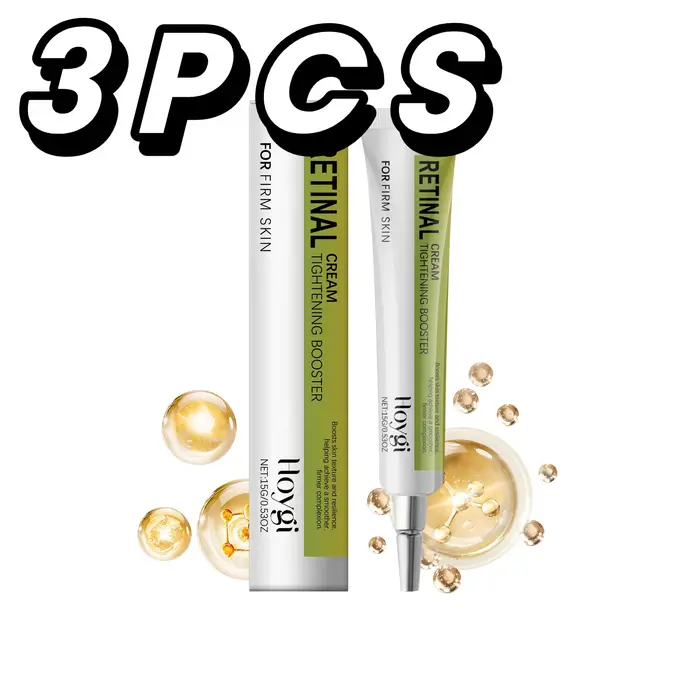 Crème Contour des Yeux Raffermissante au Rétinaldéhyde – Booster de Résilience et de Fermeté pour une Peau Lisse – Soin Réparateur Nuit Visage