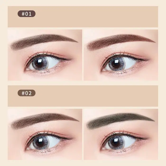 Palette de poudre à sourcils 2 couleurs