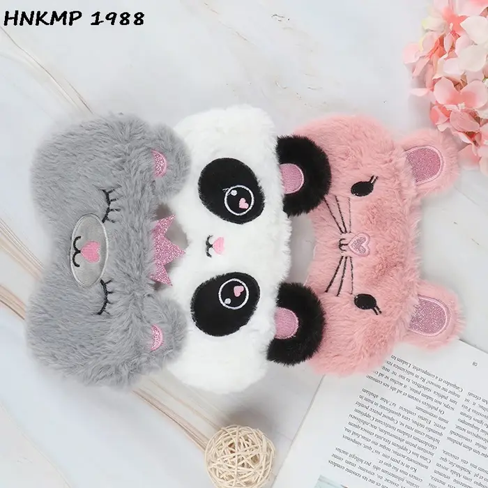 Masque pour les yeux Panda pour femmes
