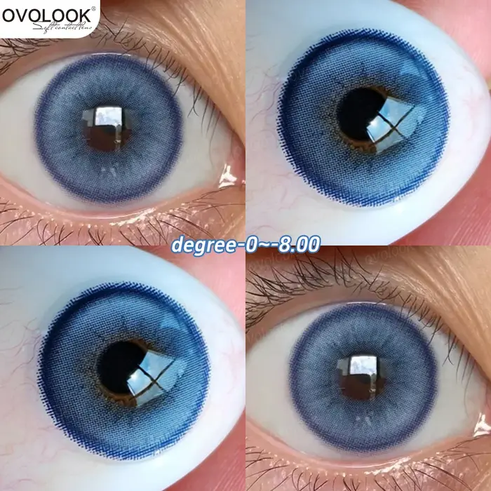 Lentilles de contact myopie avec dioptries