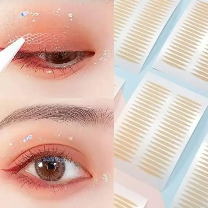 Autocollants invisibles pour le lifting des yeux