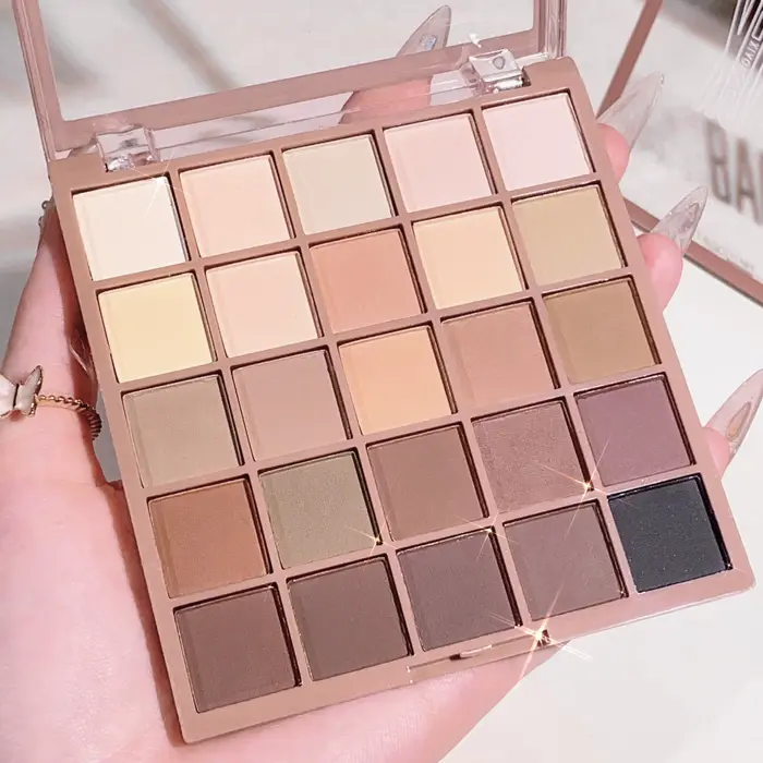 Palette de Fards à Paupières en 25 Couleurs
