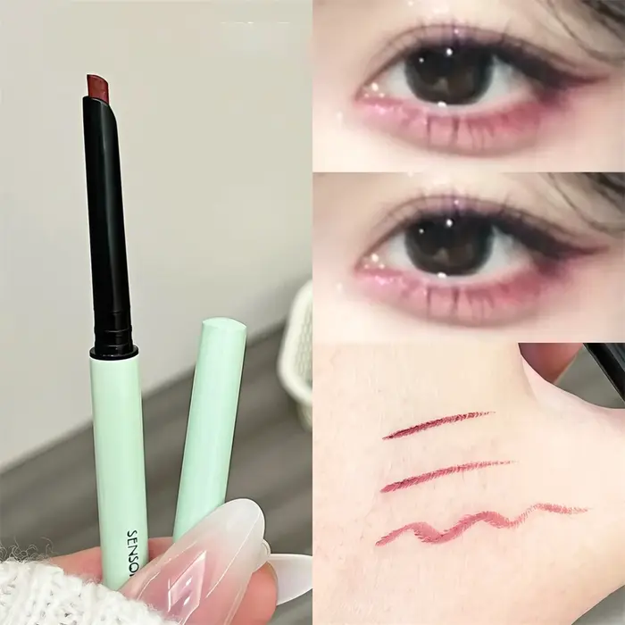Crayon Eyeliner Blanc Mat Imperméable et Anti-Bavures