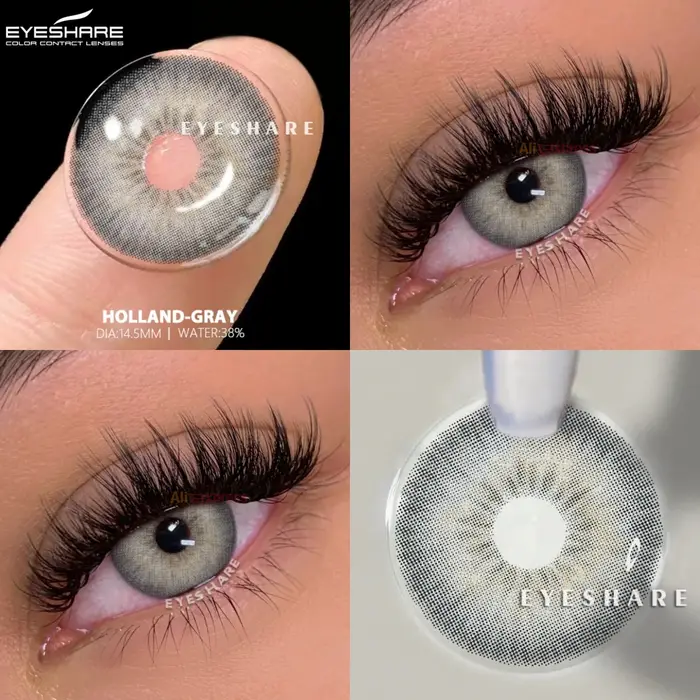 EYESHARE 1 paire de lentilles de Contact de couleur pour les yeux