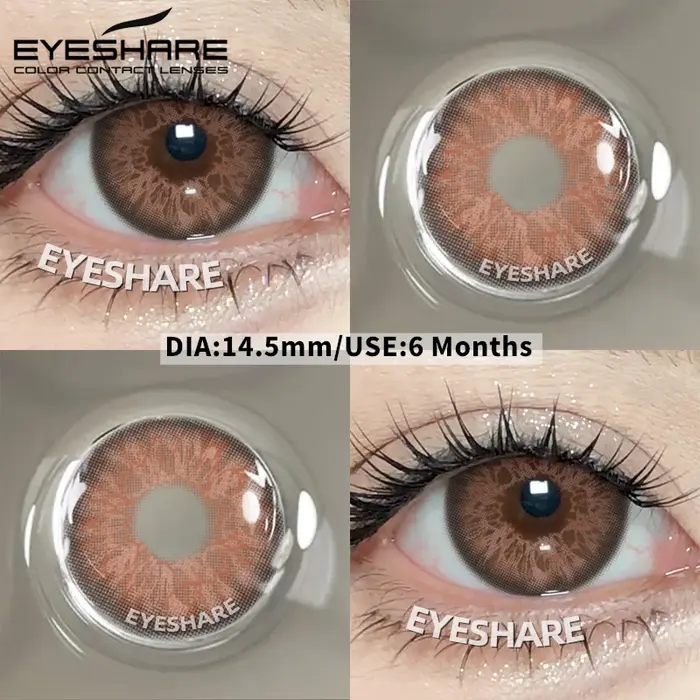 EYESHARE 2025 nouveau agrandir les yeux lentilles de Contact colorées rose oeil cosmétique beauté élèves colorés
