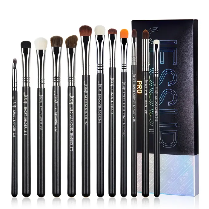 Jessup-Ensemble de pinceaux de maquillage pour les yeux
