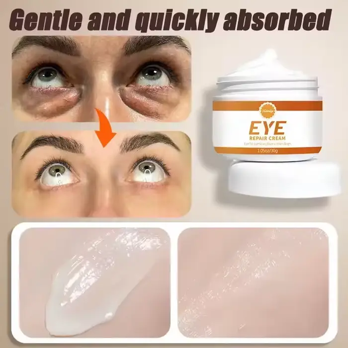 Crème pour les yeux contre les cernes et les poches