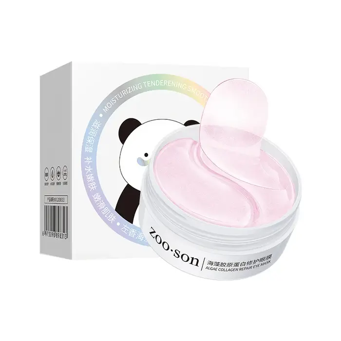 60 Patchs Masques Yeux au Collagène et Cristal Doré – Hydratants, Raffermissants, Anti-Cernes et Ant
