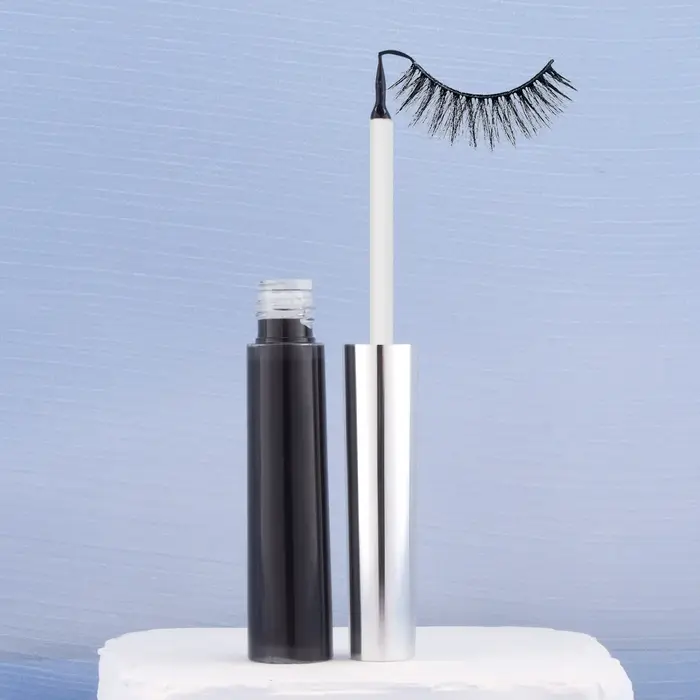 Colle pour faux cils, séchage rapide, durable, imperméable, douce, non irritante, musculaire sensibl