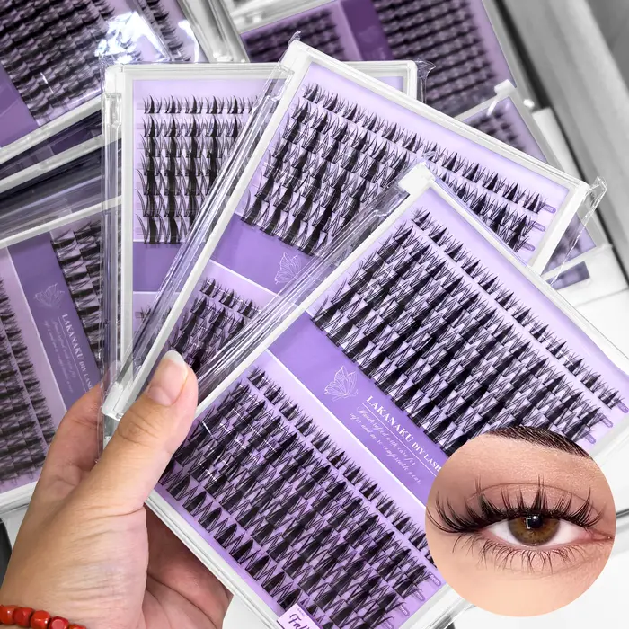 Cils à pointes Manga, effet œil de poupée