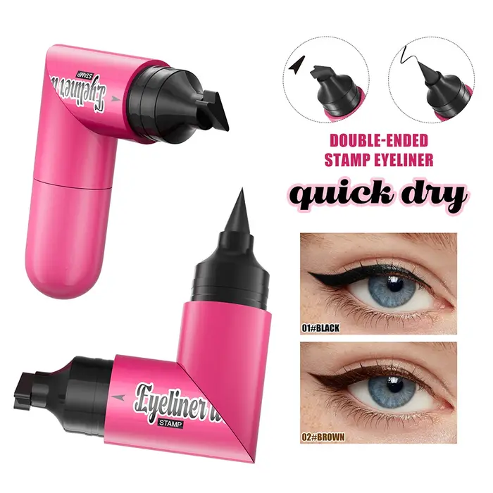Eyeliner liquide Easy Wing Stamp à double embout