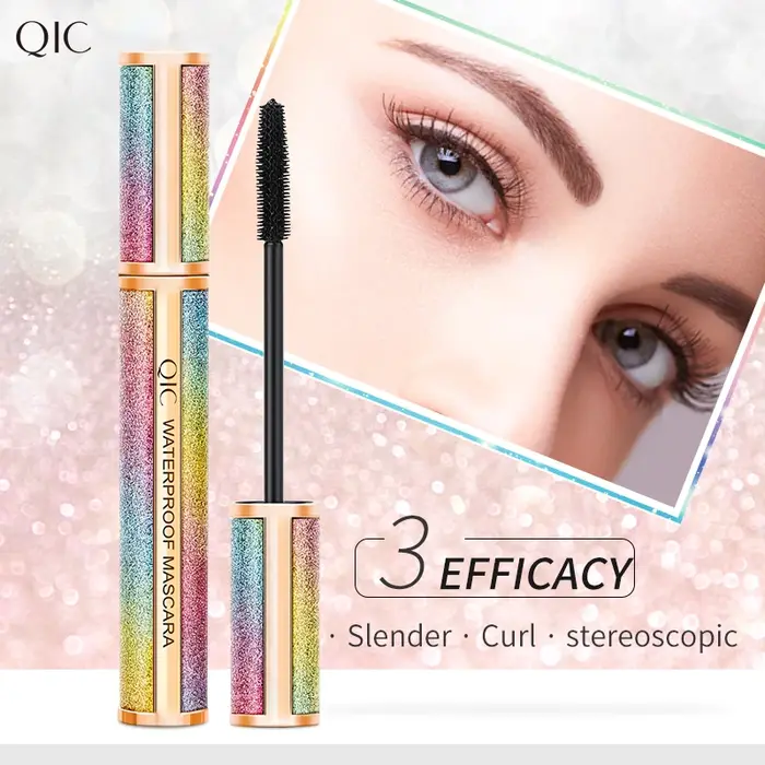 Mascara noir QIC 4D brillant ciel étoilé Mascara mince