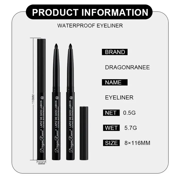 Crayon Eyeliner Gel mat/périssant
