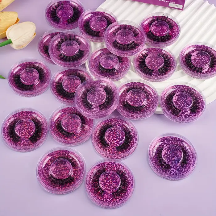 20 paires 4 Styles vaporeux Faux vison