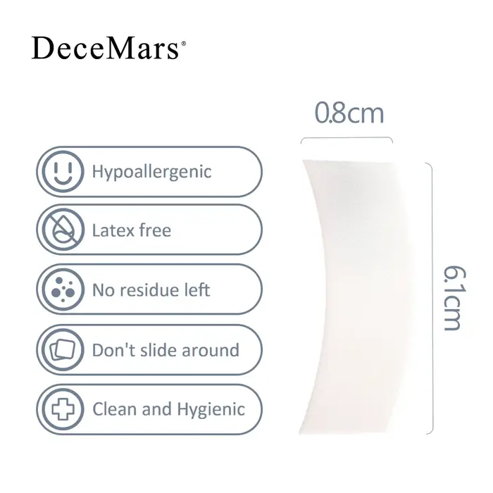 Bande de mousse médicale prédécoupée sous les coussinets oculaires pour utilisation d'extension de cils (110 pièces/paquet)