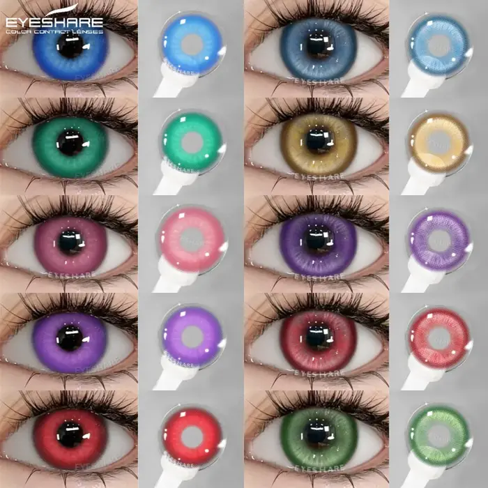 Lentilles de Contact Colorées pour les Yeux